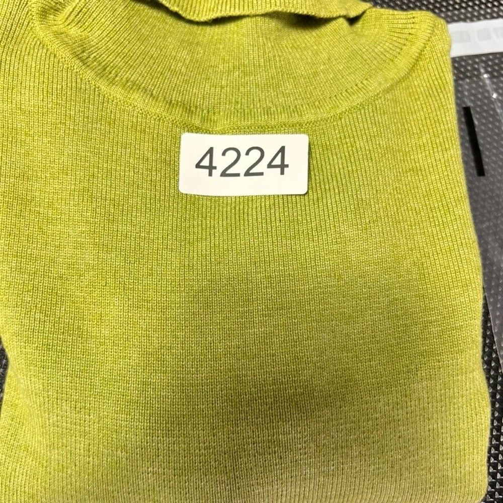 LULUS Bodysuit Changing With The Seasons Lime Green Knit Cutout Knit - Picture 13 of 13
